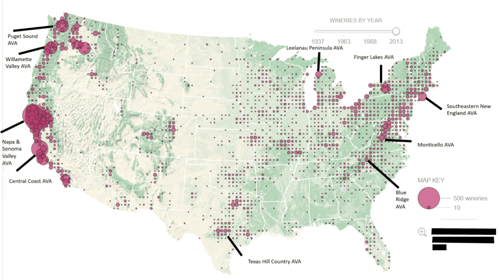 USA Wine Regions